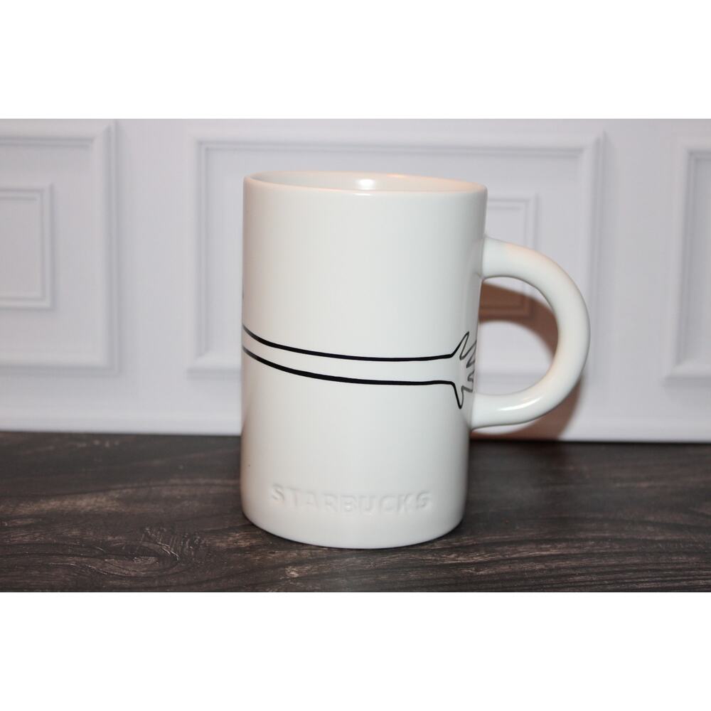 Starbucks 2026 Coffee For All Hug Mug 16oz Embossed Logo EUC